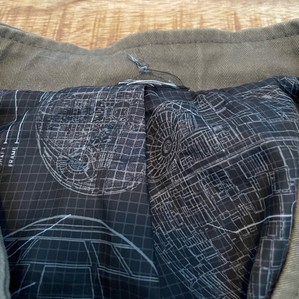 Star Wars Rogue One Jyn Rebel Alliance Cropped Jacket - Picture 7 of 7